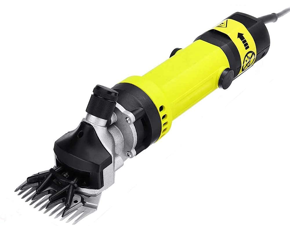 TEmkin Esquiladora de ovejas, máquina de Corte eléctrica de 350W, cortapelos para el Cuidado de Mascotas, Tijeras eléctricas de Lana, Tijeras para Pelo de Caballo, Corte de Pelo de Granja