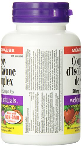 Proteínas, isoflavonas de soya precio Marca Webber Naturals (2)