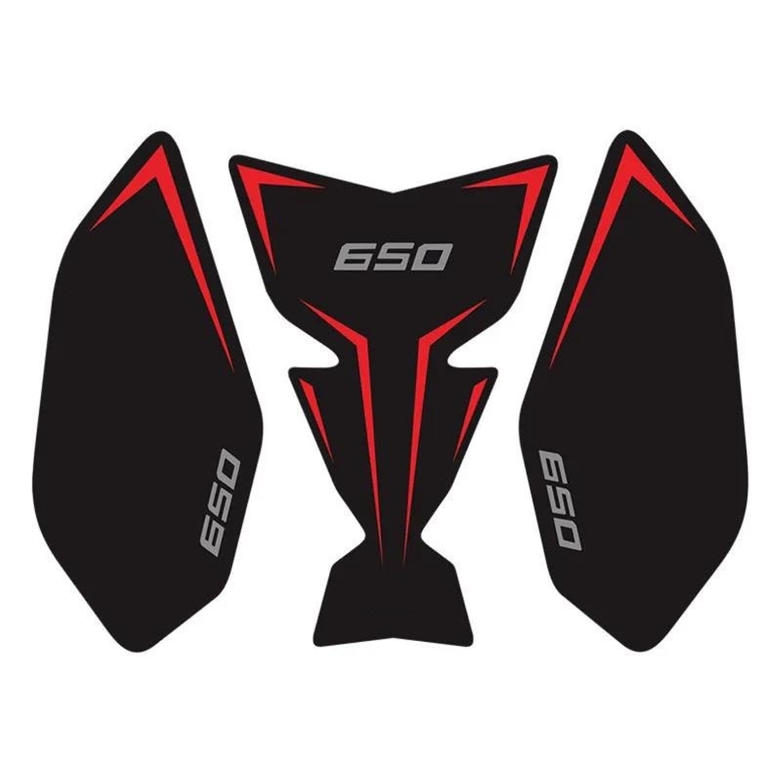 Motorcycle Tank Pad Stickers Side Gas Grip Protector Decal for Kawasaki for Ninja650 for Z650 2018-2025 Bike Tank Film(Color12)