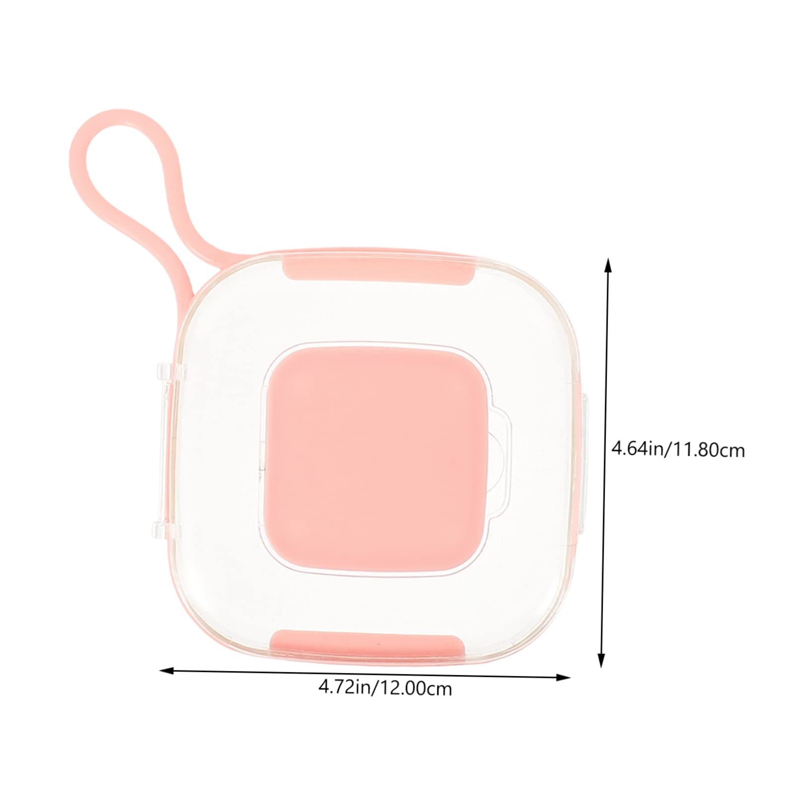 minkissy Small Portable Box Storage Holder 3 Pack Water-resistant Sealed Cases for Jewelry Beauty Supplies