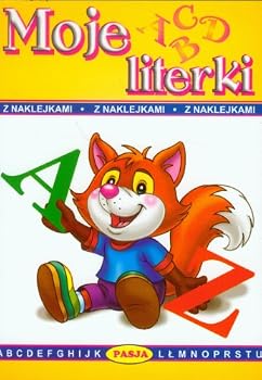 Paperback Moje Literki z Naklejkami [KSIÄLtKA] [Polish] Book