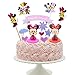 Decorazione Torta Minnie, Minnie Decorazione Torta, Minnie Cake Topper Kit, per Ragazzo Ragazza Bambini Forniture per Feste di Compleanno
