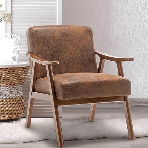 Sillón Plegable Tela Tech Marrón miniatura 1