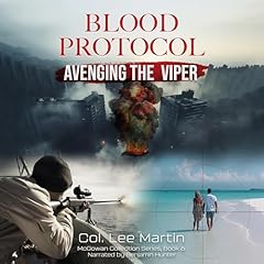 Blood Protocol Audiolibro Por Col. Lee Martin arte de portada