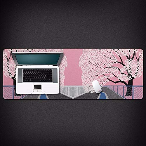 Tapis de souris de jeu grand format illustrations créatives pour pc portable