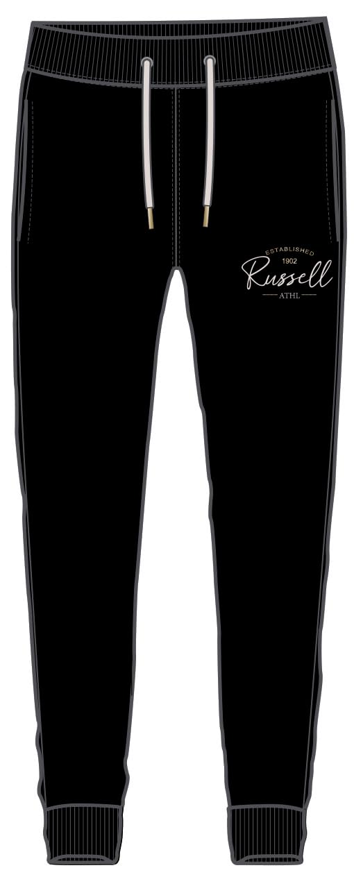 Russell Athletic A21332-IO-099 Cuffed Pant Pants Women's Black Size XL