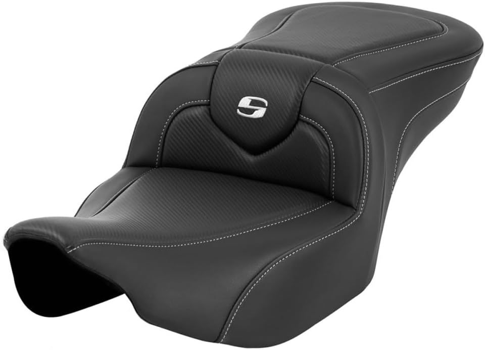 Saddlemen Roadsofa Carbon Fiber 2024-2025 Roadglide/Streetglide Standard Reach (Silver)- 823-07-185
