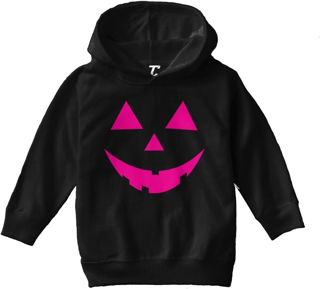 Tcombo Pumpkin Face - Jack O' Lantern Toddler/Youth Fleece Hoodie