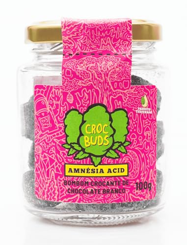 Pote de Chocolate Artesanal Amnésia Acid 100g