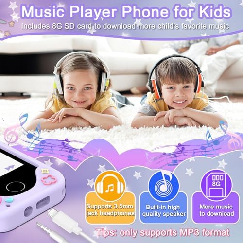 Kids Smart Phone for Girls, Christmas Birthday Gifts for Girls Age 3-10 — view 6
