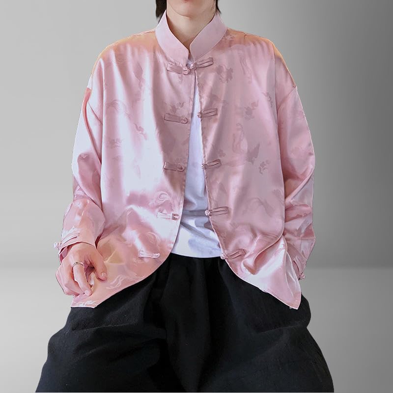 Chemise légère printemps été style chinois pour look rétro décontracté - 3