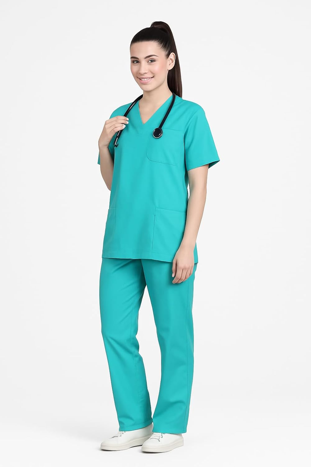 Silver Nano particle infused technology Medical Uniform for Men and Women Unisex Hospital Scrub Set