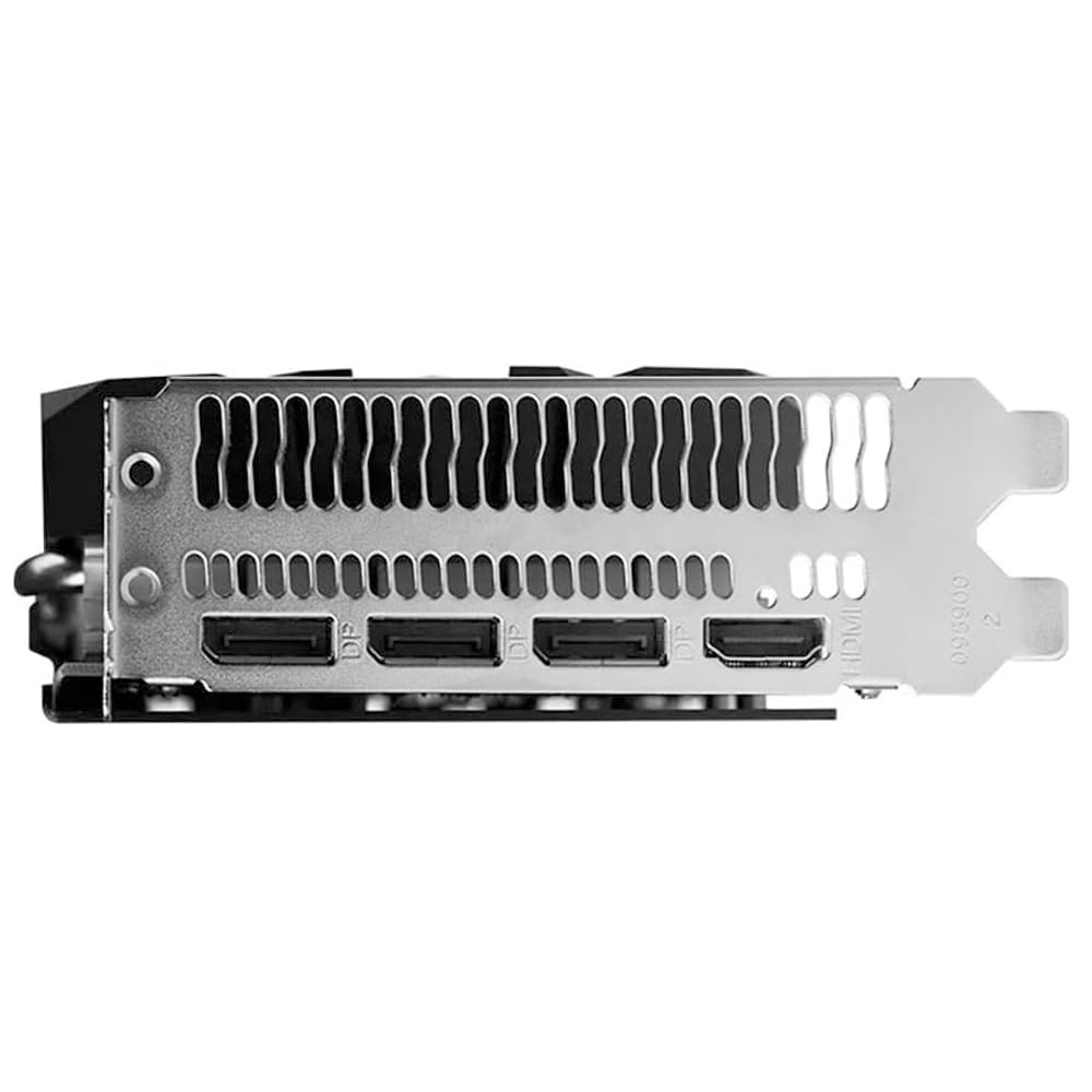 RX 580 8GB Tarjeta Grafica Gaming para Juegos, Trabajos Multimedia y edición de Video 3 Puertos DP, 1 Puerto HDMI, GDDR5, Bus 256 bits, GPU Ellesmere, bajo Consumo 130W