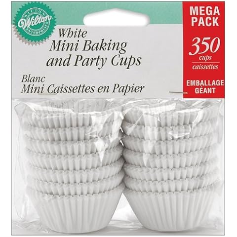 Wilton Mini White Baking Cups, 350 Count Cover