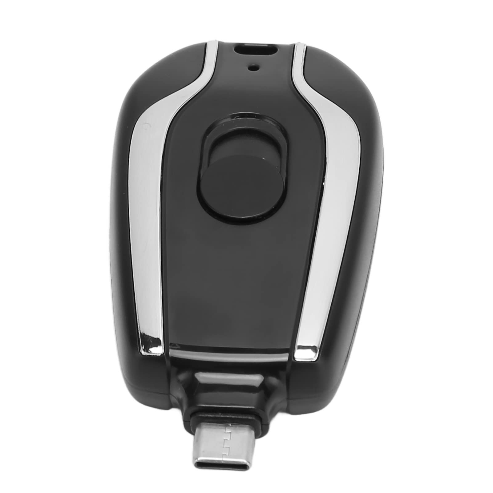 Cuifati Porte-clés Chargeur Portable USB C, 1500mAh Power Pod d'urgence,