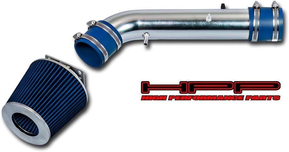 Short Ram Air Intake Kit & Blue Filter Combo Compatible for Toyota 96-99 4Runner / 95-99 Tacoma 2.7L L4 / 95-99 Tacoma 2.4L L4