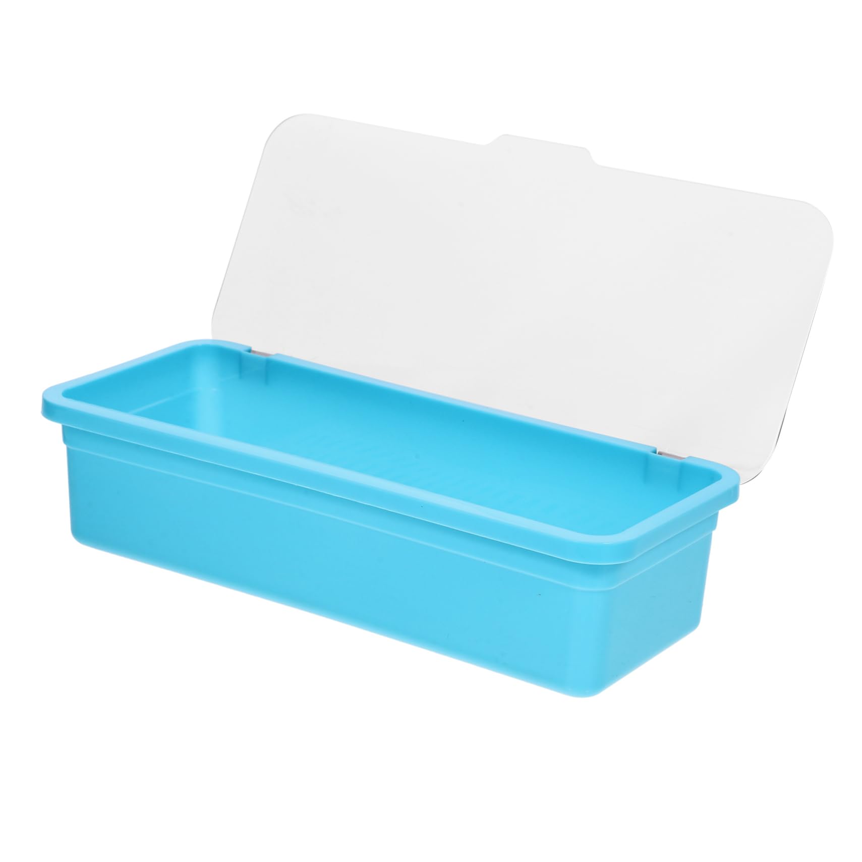 PRETYZOOM 5piezas Organizador De Cubertería De Plástico Escurridor y Tapa Caja De Almacenamiento De Utensilios para Cocina Recipiente para Chopsticks y Cubiertos Transparente