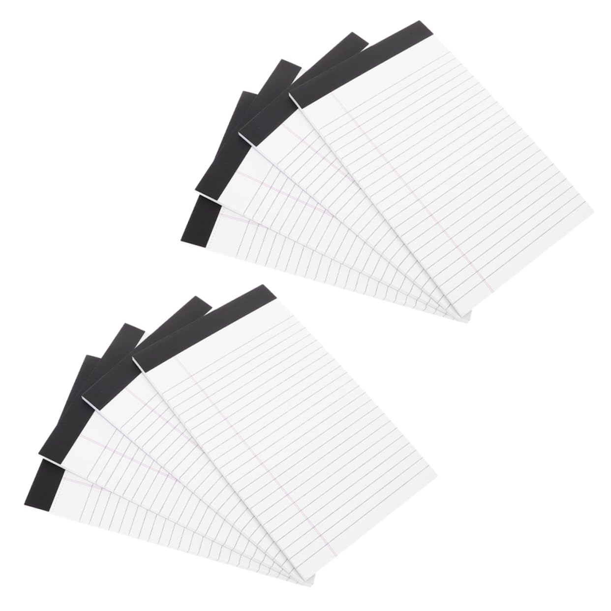 DOITOOL 8pezzi Blocco Note Righe Strappabile Data Carta Spessa Facile Scrivere Blocco Note Portatile Per Appunti e Pianificazione