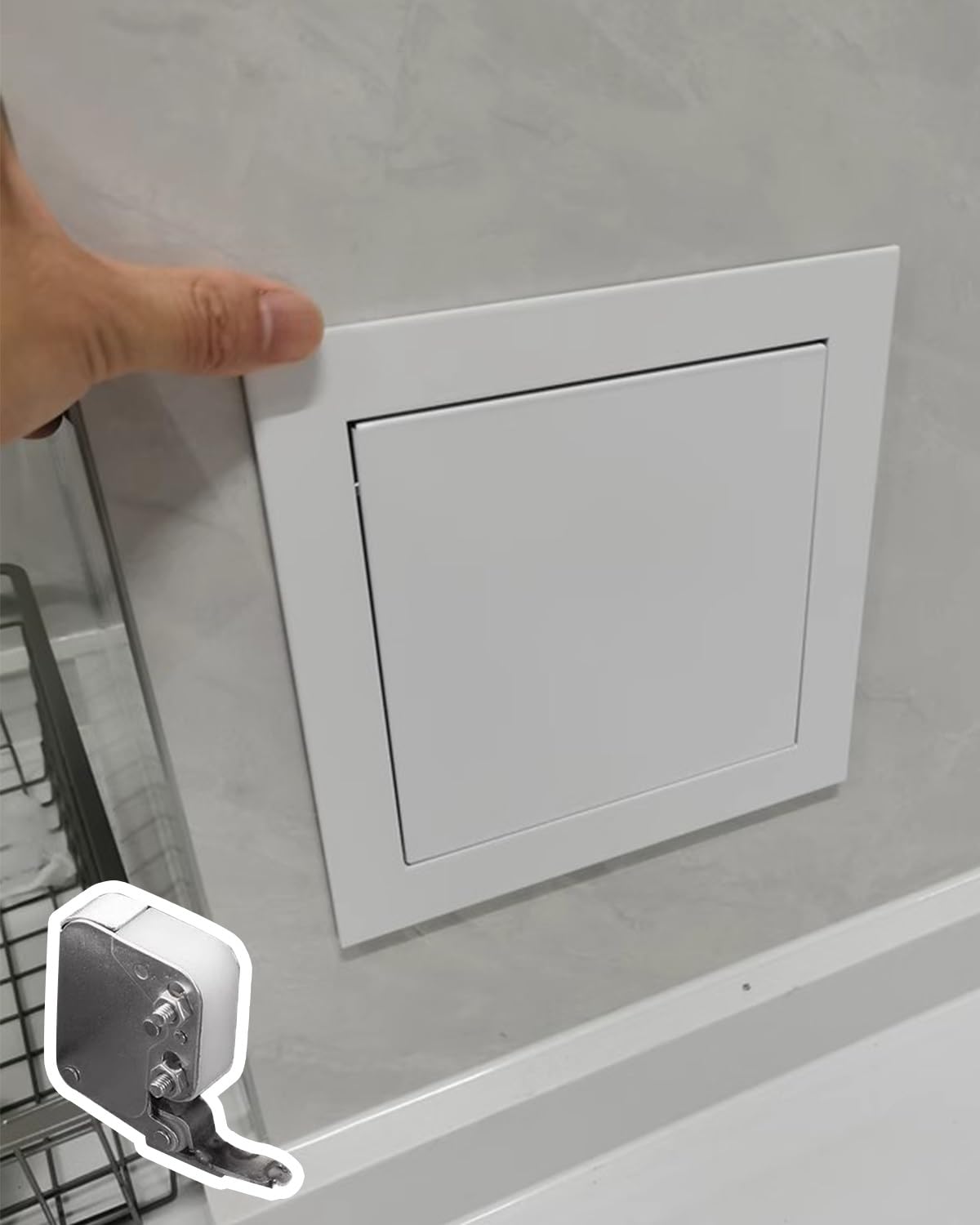 Panneau d'accès cloison sèche pour rénovation de plomberie