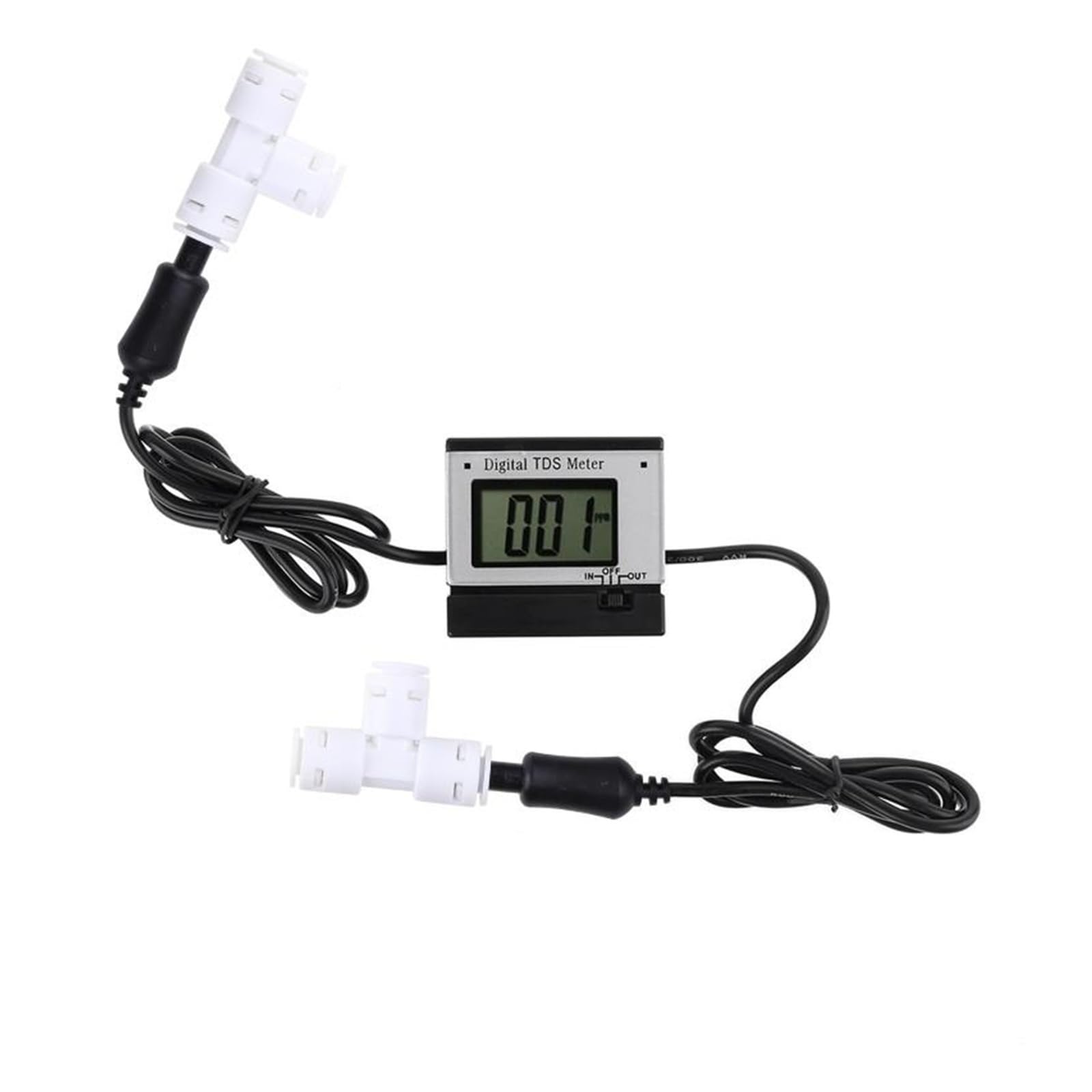 Medidor Digital de TDS de 0 a 1999 ppm, comprobador de Calidad del Agua, sonda de Alto Nivel de Doble vía, precisión de 1 MG/l ppm.