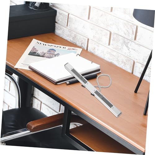 Image of Aluminium Alloy Poster Hanger Clips Hanging -Piece Set Adjustable Scroll Frame for Wall Art and Menus in Stores Lightweight and Sturdy Design