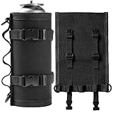 cb缶 カバー ガス缶カバー ガスボンベ カバー CB缶保護カバー 衝撃吸収 アウトドア キャンプ用品 (ブラック)