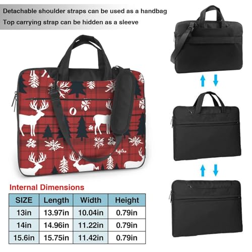 Bolsa Maletín para Laptop Unisex KHiry 15.6 pulgadas miniatura 2