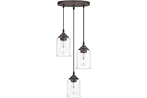 zeyu 3-Light Cluster Pendant Light | Farmhouse Hanging Lights