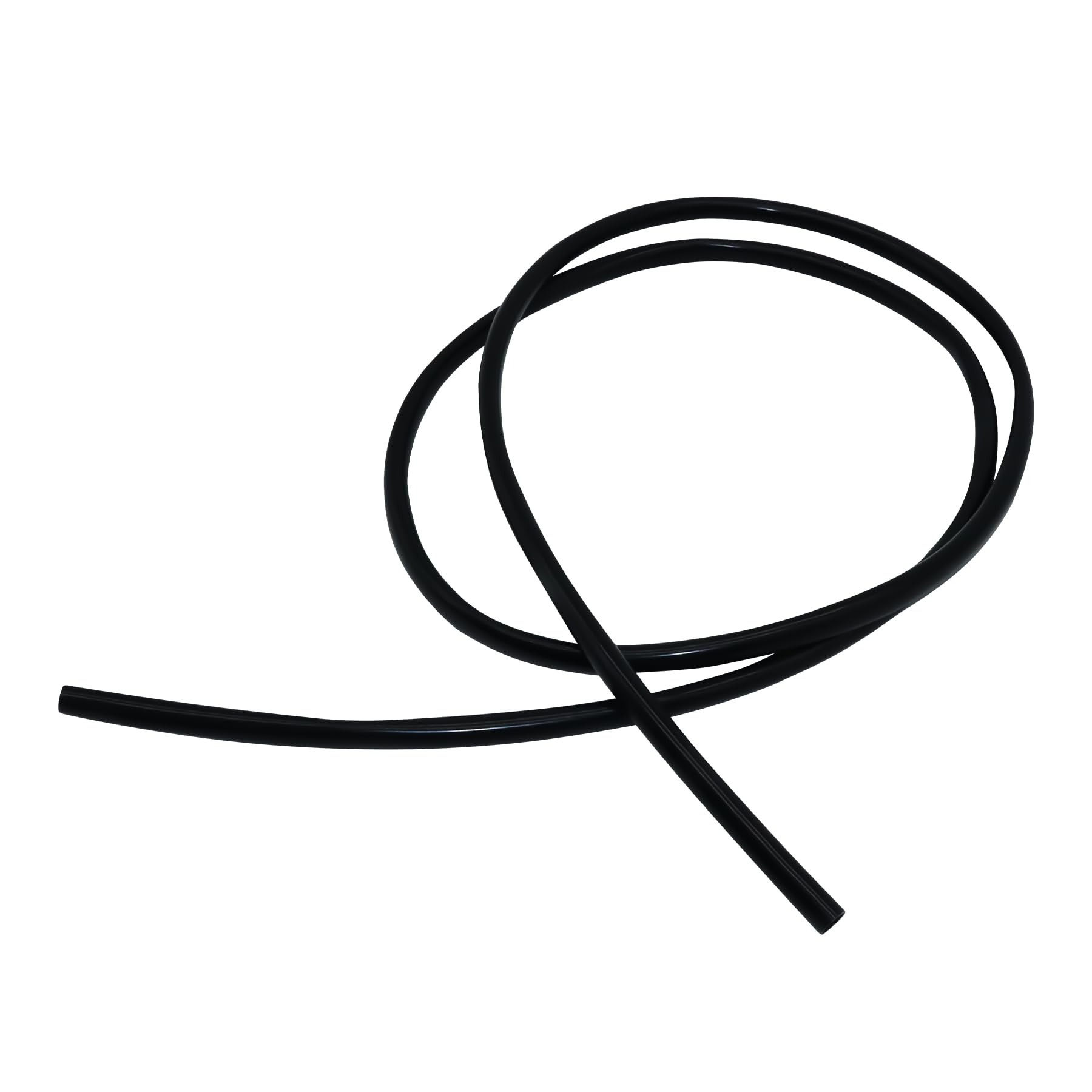 iMeistek Silicone Tube, 6mm ID X 8mm OD 2M, Flexible Silicone Tubing Water Air Hose Pipe for Pump Transfer Black