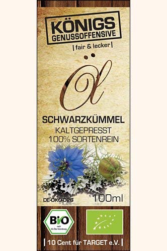 Bremer Gewürzhandel Schwarzkümmelöl BIO, kaltgepresst, Black Seed Oil Speiseöl für Salate, 100ml – Bild 3