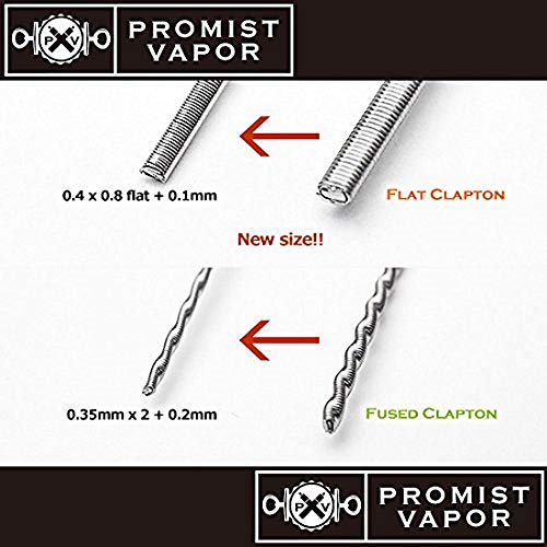 Promist Vaper Narrow Clapton Wire レビュー ナロークラプトンワイヤー Vape Circuit