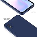 Pikkme Mi Redmi 9A / 9i / 9A Sport Back Cover Soft Matte Liquid Silicone TPU | Camera Protection | Shockproof Slim Back Case for Mi Redmi 9A / 9i / 9A Sport (Blue) gallery image
