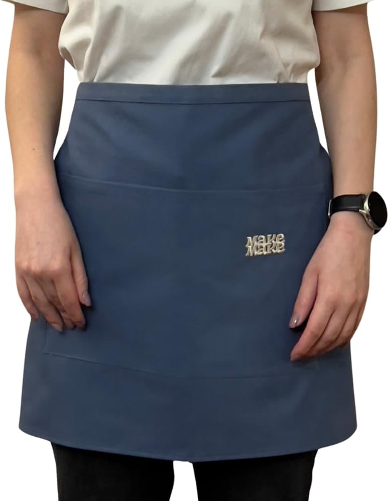 makemake Tools | Split-Leg Waterproof Unisex Pottery Apron for Pottery Artist | Ceramic Coveralls | Claypron | Florist Gown