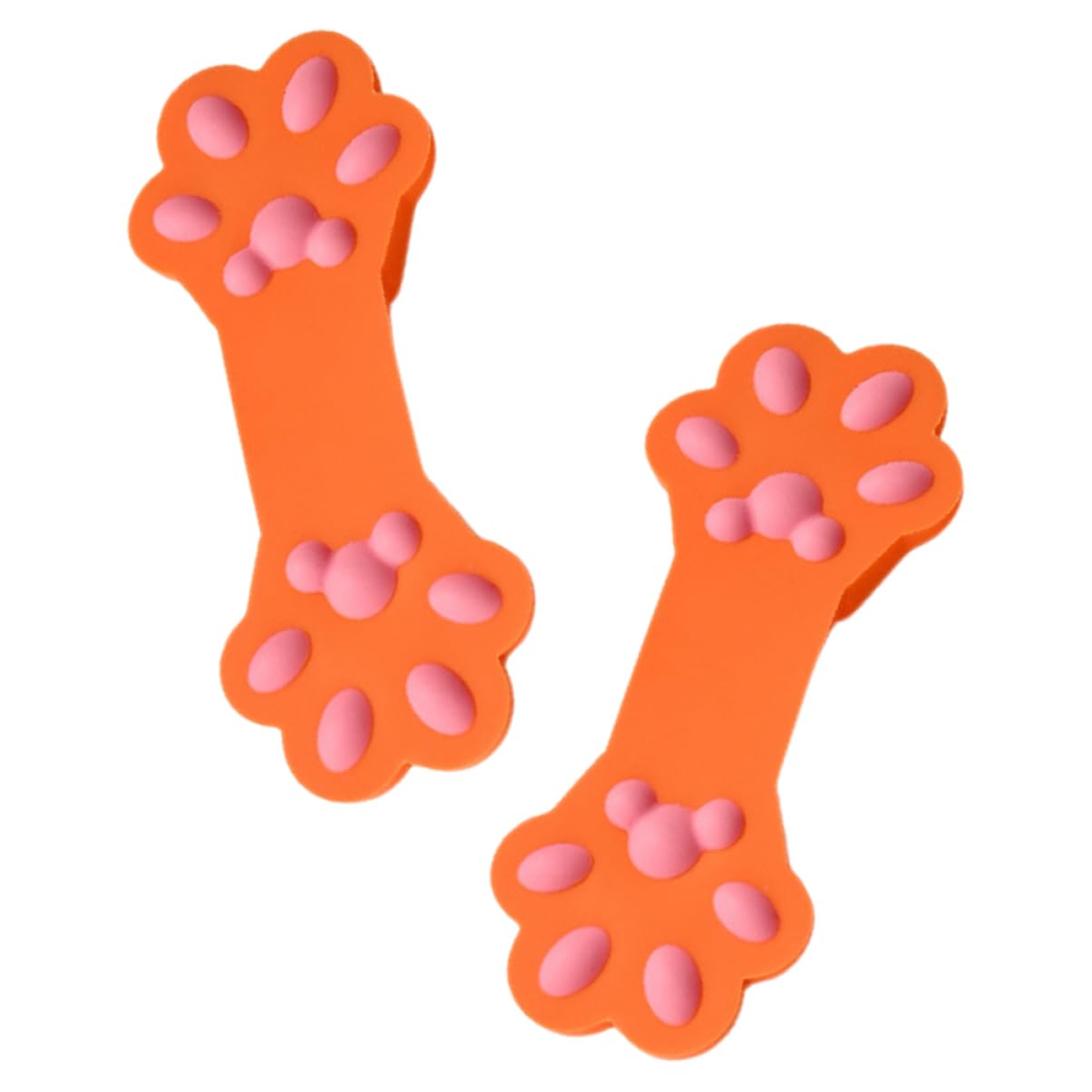 MAGICLULU 8pièces Clips Alimentaires Silicone Forme De De Chat Pince à Snacks Et De Scellage pour Aliments Accessoires pour Cuisine