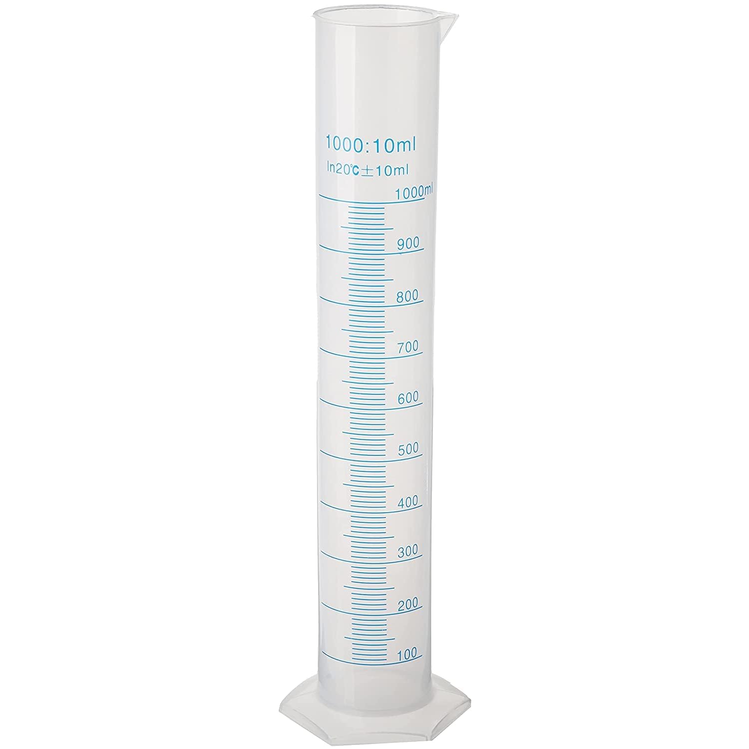 Labifie Polypropylene Plastic Measuring Cylinder Transparent Graduated 1000ml. (Pack of 2 pcs) (B07TX59NVB) Amazon Price History, Amazon Price Tracker