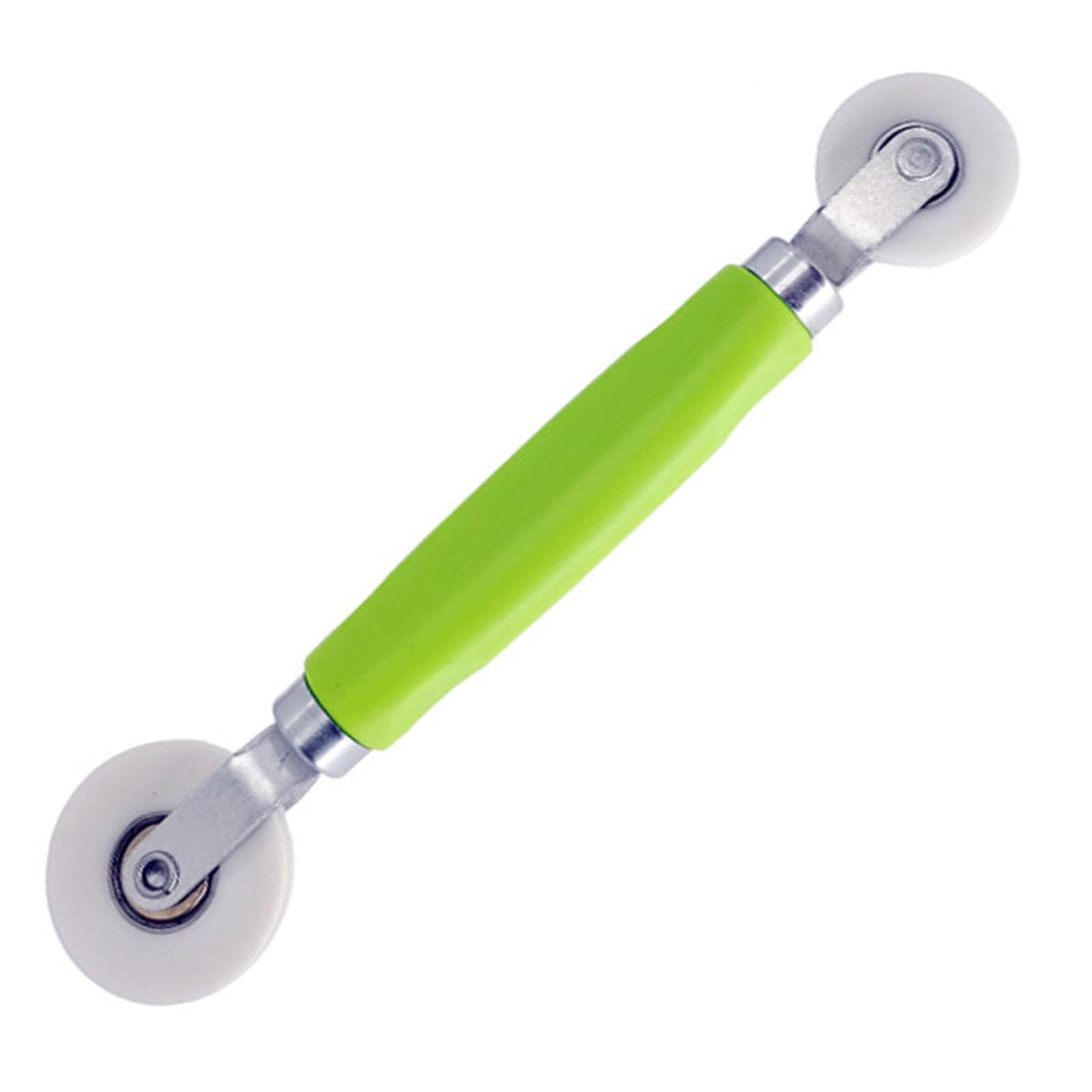 Zambuph Light Compact Led Strip Channel Roller Tool Designed With U Groove Wheels For Effortless Strips Application U Groove Wheels With Handle Led Strip