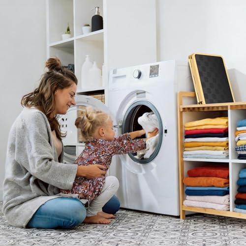 BoxLegend Shirt Folder V7 Metal for Wear Resistance Clothes Folding Board Storage Tshirt Folder Board Metal Edging and Joints Laundry Folding Board Black - Image 3
