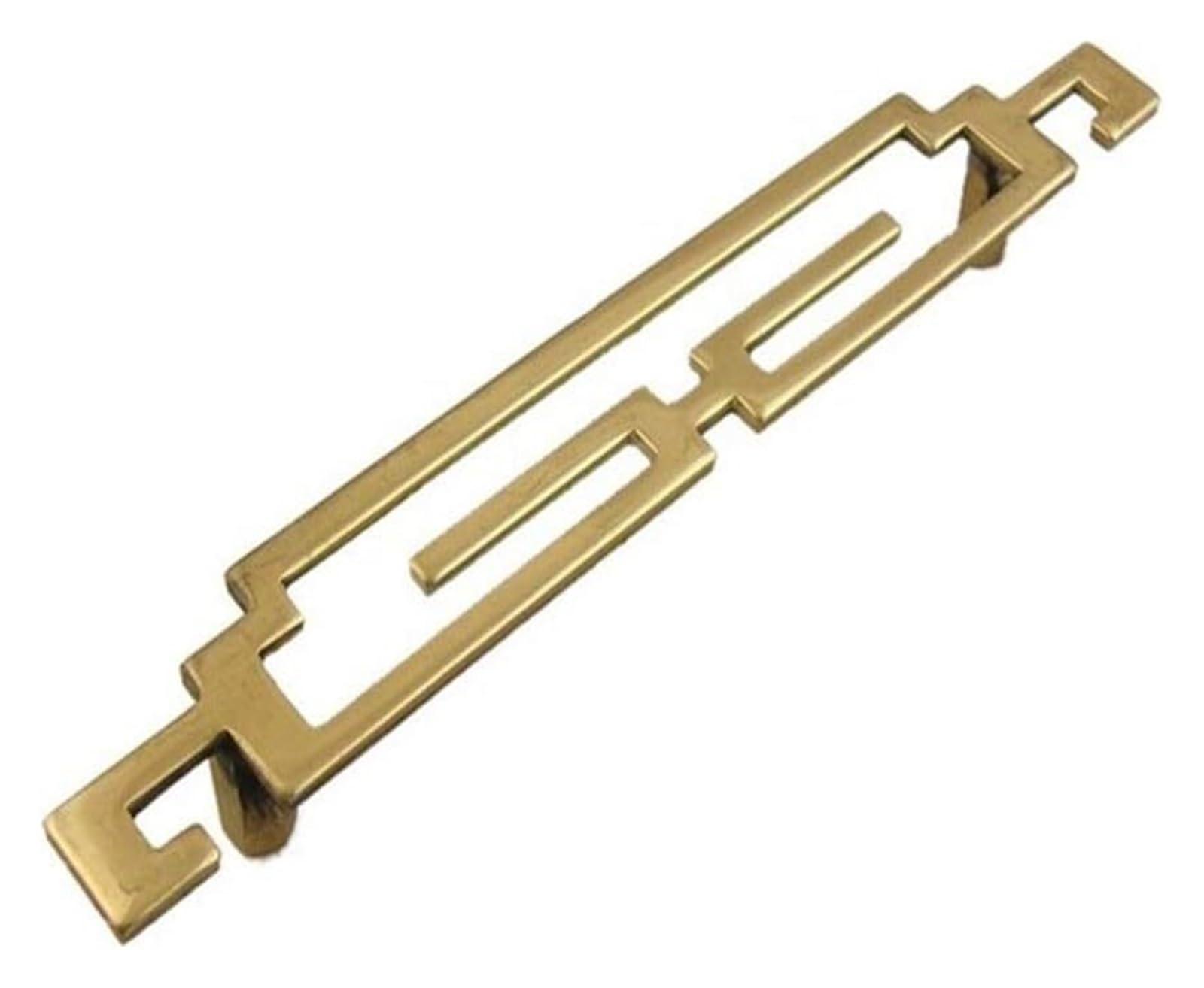 VOPLIVAT Vintage Brass Cabinet Drawer Pulls, Brass Cupboard Door Knob Multicolor Multiple Sizes(Brass,M)