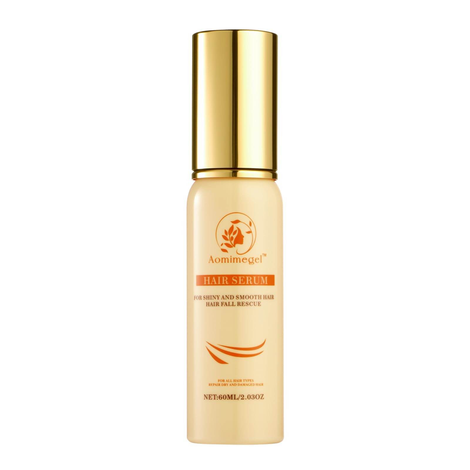 Aomimegel Lightweight Argan Hair Oil Serum for Dry Damaged Hair, 2 fl oz | Lightweight ha…