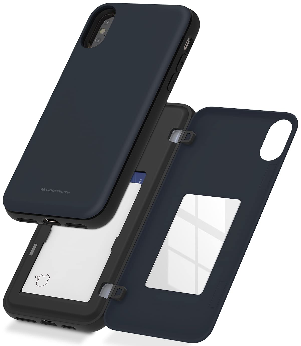 Amazon.co.jp: Goospery iPhone Xs ケース iPhone X ケース 背面