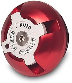 Puig 6777R Tapón Aceite Carter Hi-Tech, Color Rojo