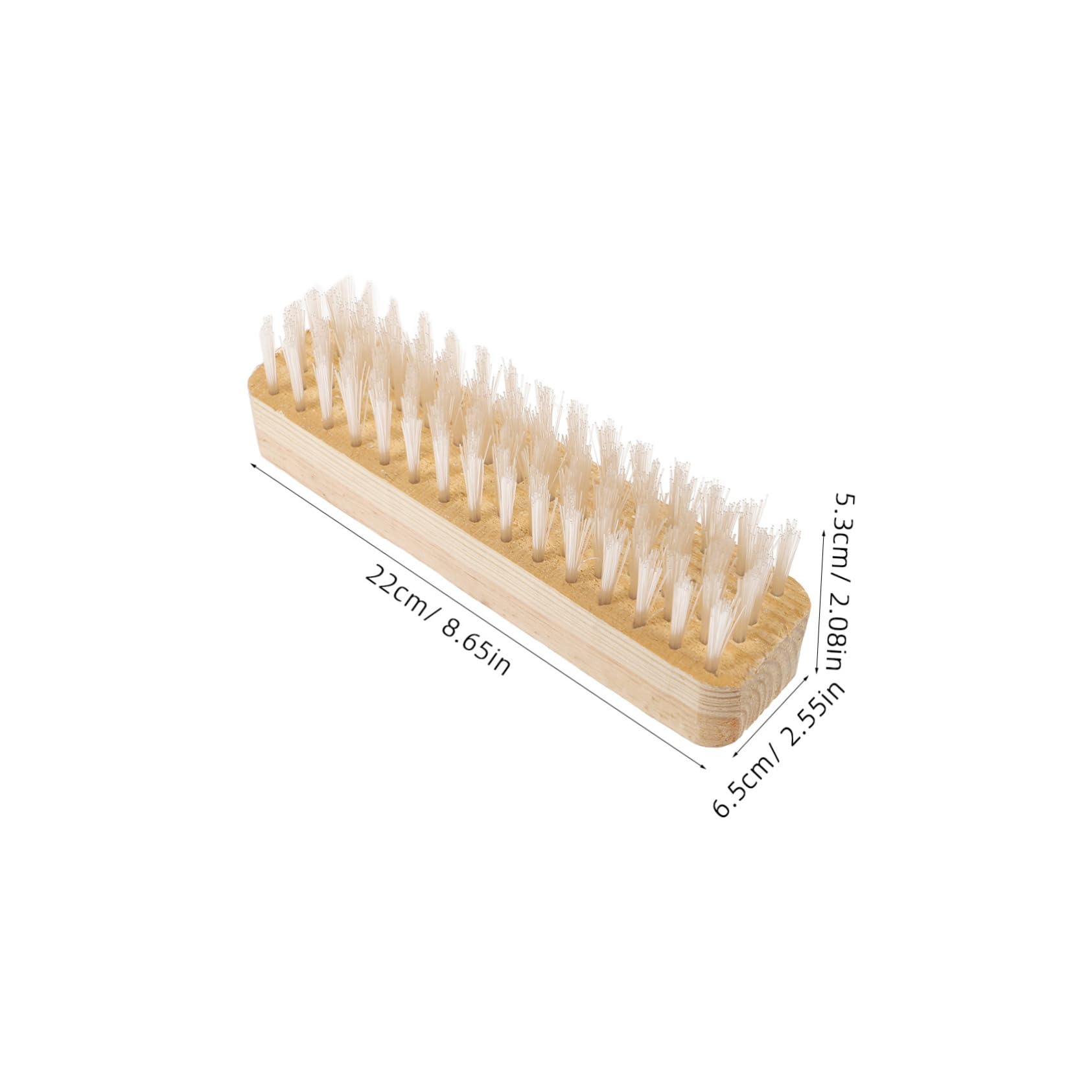 COLLBATH Shower Floor Scrubber Brush Head Replacement for Bathroom Laundry Room Easy-to-use for Corners Gaps