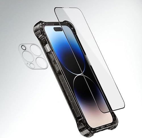 Miniatura 8 de Casetify Funda esencial exclusiva de Tienda para iPhone 14 Pro Max y protector de pantalla CASETiFY 2.5D de vidrio templado y protector de lente de