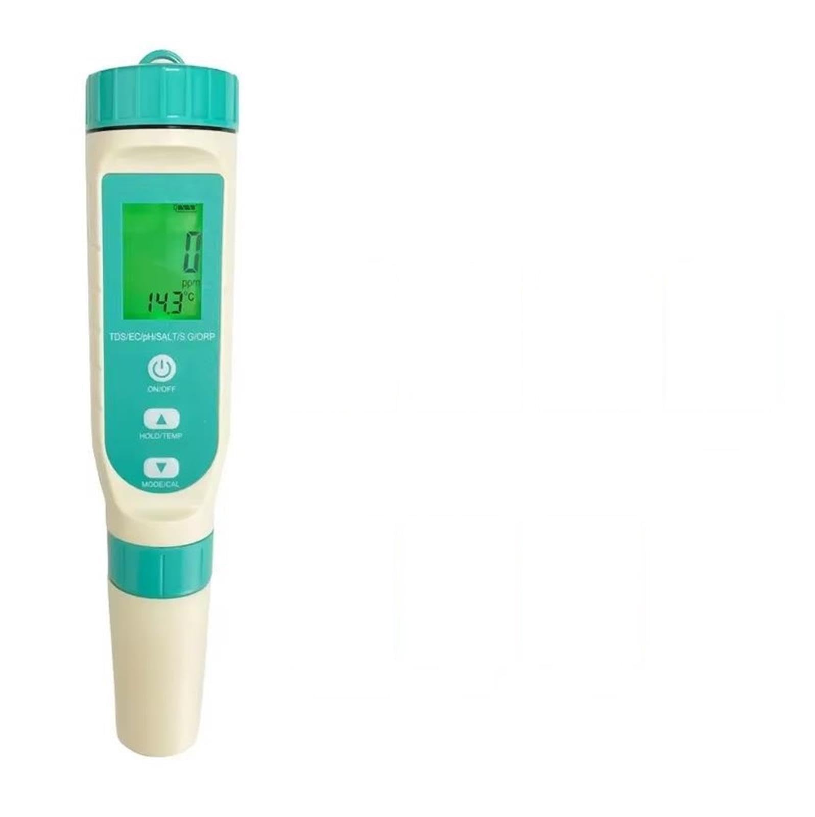 Misuratore PH per Acqua Potabile Facile da Usare Analizzatore TDS di salinità Penna per Tester TDS ORP per succhi di Frutta e Bevande(0~10000PPM)