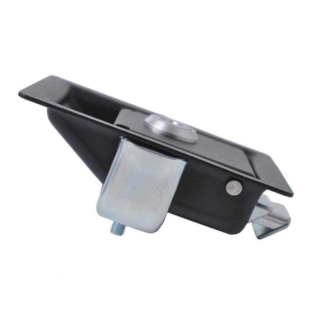 LIOOBO Caja de Herramientas Remolque RV Cerraduras de Coche de Acero Al Carbono Antirrobo Manija de Paleta Cerraduras Remolque Caravana Piezas Accesorios 4 Piezas