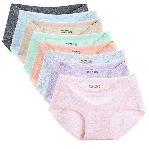 losolese Frauen Unterwäsche Damen Höschen Mitte Taille Hipster Weiche Baumwolle Nahtlose Volle Slips Einfarbig Grundlegende Stil Atmungsaktive Unterhose Cover