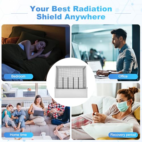 Image of WiFi Router EMF Protection Cover - Faraday Shield for 5G & Standard Routers | Blocks 90% Router EMF Emissions by Faraday Cage Principle,Retains WiFi Signal & Airflow,Fits Large 5G & Standard Routers