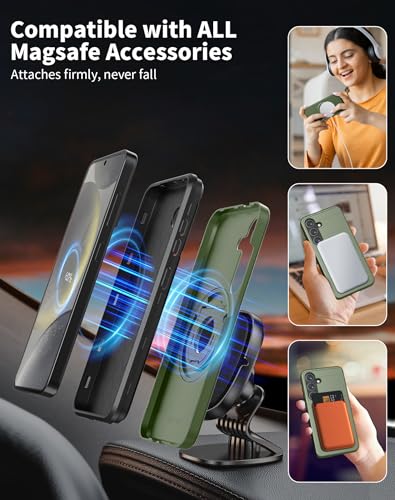 Coque Samsung S24 Plus MagSafe transparente antichoc 360 degrés - 2
