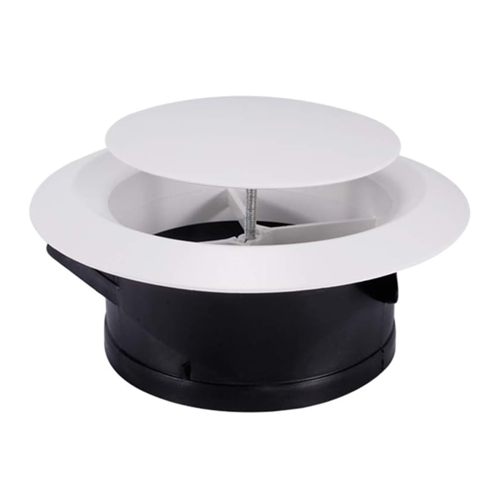 Exhaust Vent Ducting Ventilation Grilles Adjustable Ducting Ventilation Cover for Home Kitchen Bathroom Household Exhaust Vent Grilles