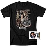 Labyrinth Movie Goblin King David Bowie T Shirt & Stickers (Black) 2X-Large